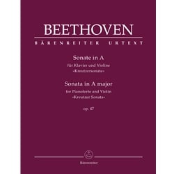 Sonata in A major, Op. 47 "Kreutzer Sonata" - Violin and Piano