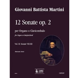 12 Sonatas Op. 2, Vol. 2: Sonatas 7-12 - Keyboard