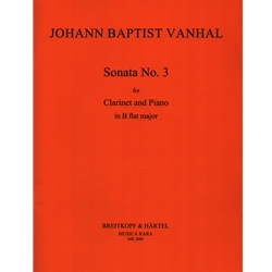 Sonata No. 3 - Clarinet and Piano