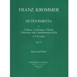 Octet-Partita in B-flat Major, Op. 67 - Score and Parts