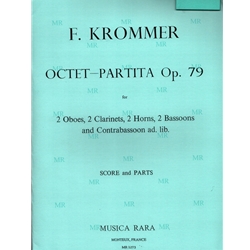 Octet-Partita in E-flat Major, Op. 79 - Score and Parts