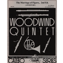 Marriage of Figaro Overture, 2nd Ed. - Woodwind Quintet