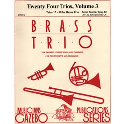 24 Trios, Vol. 3 - Trumpet, Horn (or Trumpet), and Trombone