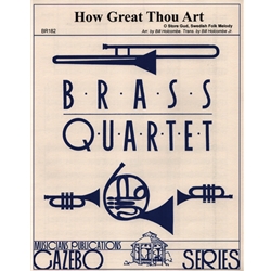 How Great Thou Art - Brass Quartet