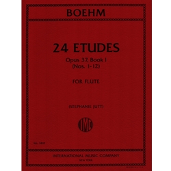 24 Etudes, Opus 37, Book I (Etudes 1-12) - Flute