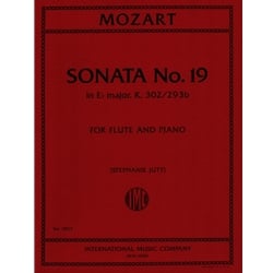 Sonata No. 19 in E-flat major, K. 302/293b - Flute and Piano