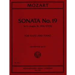 Sonata No. 19 in E-flat major, K. 302/293b - Flute and Piano