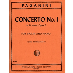 Concerto No. 1 in D Major, Op. 6 - Violin