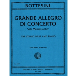 Grande Allegro di Concerto “alla Mendelssohn” - String Bass and Piano