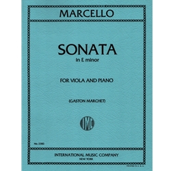Sonata in E minor - Viola and Piano