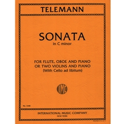 Sonata in C minor - Flute, Oboe, and Piano (or Violin Duet with Piano)