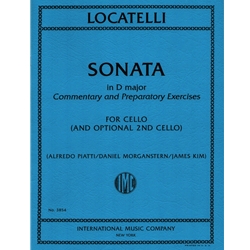 Sonata in D major: Commentary and Preparatory Exercises - Cello (with optional 2nd Cello)