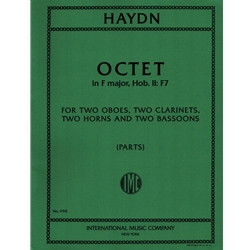 Octet in F, Hob. II: F7 - Set of Parts