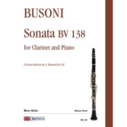 Sonata BV 138 - Clarinet and Piano