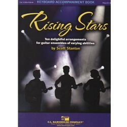 Rising Stars for Classical Guitar Ensemble - Keyboard Accompaniment Book