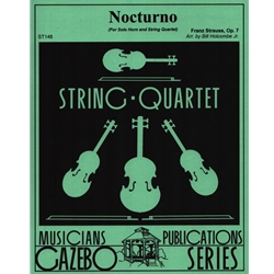 Nocturno, Op. 7 - Horn and String Quartet