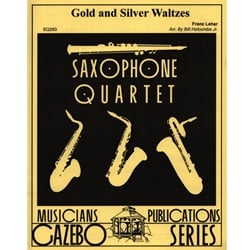 Gold And Silver Waltzes - Sax Quartet
