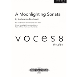Moonlighting Sonata - SATB choir, unison voices and piano