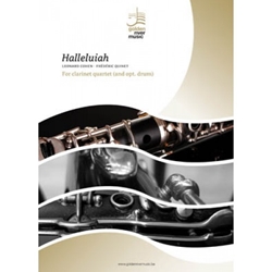 Hallelujah - Clarinet Quartet (optional Drum Set)