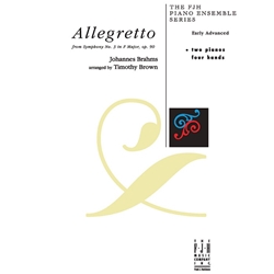 Allegretto from Symphony No. 3 in F Major - 2 Pianos 4 Hands