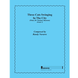 3 Cats Swinging in the City - Flute, Clarinet, and Bassoon
