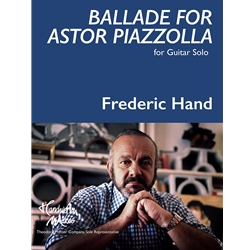 Ballade for Astor Piazzolla - Classical Guitar Solo