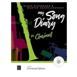 My Song Diary - Clarinet Play-Along (Book and CD)
