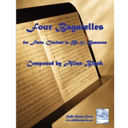 4 Bagatelles - Flute, Clarinet, and Bassoon
