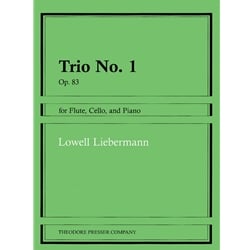 Trio No. 1, Op. 83 - Flute, Cello, and Piano