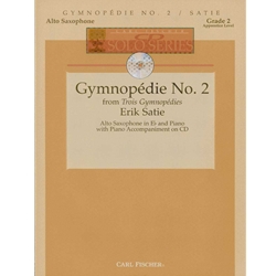 Gymnopedie No. 2 (Book and CD) - Alto Sax and Piano