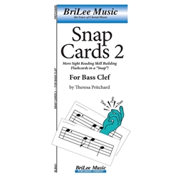 Snap Cards 2 for Bass Clef