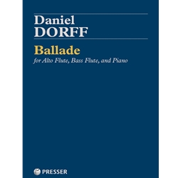 Ballade - Alto Flute, Bass Flute, and Piano