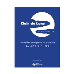 Clair De Lune - Simplified Piano Solo