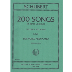 200 Songs, Volume 1 - Low Voice