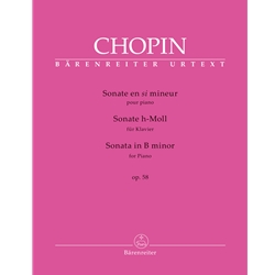 Sonata in B minor, Op. 58 - Piano