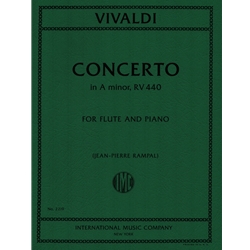 Concerto in A minor, RV 440 - Flute and Piano