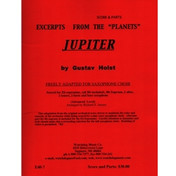 Jupiter from The Planets - Saxophone Choir