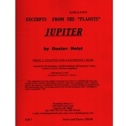 Jupiter from The Planets - Saxophone Choir