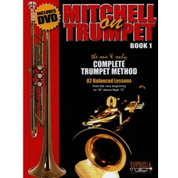 Mitchell on Trumpet, Book 1: Lessons 1-26 (Book/DVD)