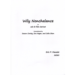 Wily Nonchalance - Clarinet Unaccompanied