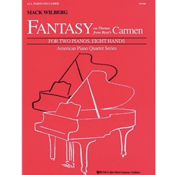 Fantasy on Themes from Bizet's Carmen - 2 Pianos 8 Hands
