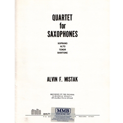 Quartet for Saxophones (SATB)