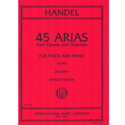 45 Arias, Vol. 1 - Low Voice and Piano