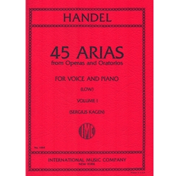 45 Arias, Vol. 1 - Low Voice and Piano