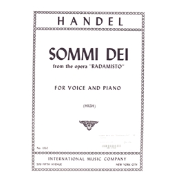 Sommi Dei - High Voice and Piano
