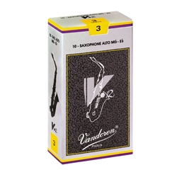 Vandoren V12 Alto Saxophone Reeds - 10 Count Box