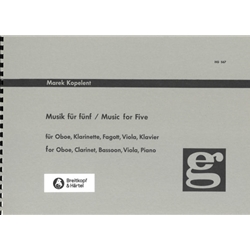 Music for Five - Oboe, Clarinet, Bassoon, Viola, and Piano