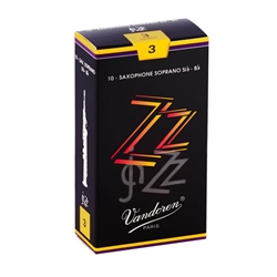 Vandoren ZZ Soprano Saxophone Reeds - 10 Count Box