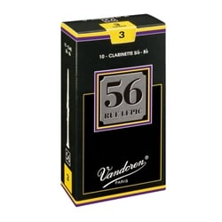 Vandoren 56 Rue Lepic Bb Clarinet Reeds - 10 Count Box