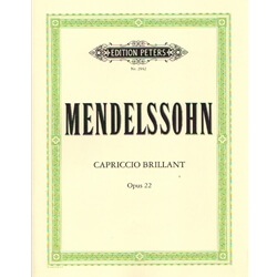 Capriccio Brilliant, Op. 22 - 2 Pianos 4 Hands